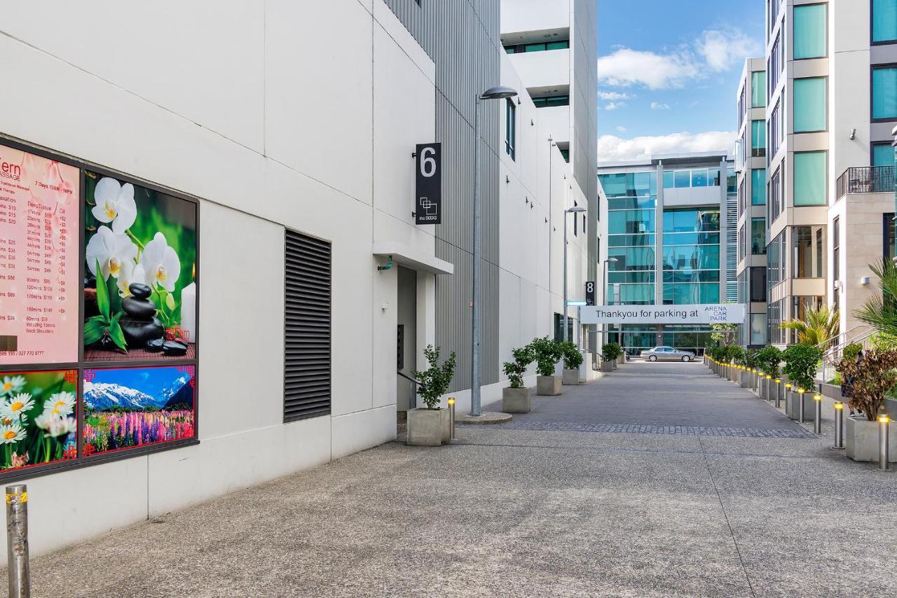 Apartamento Dockside Delight + Cp! Auckland Exterior foto
